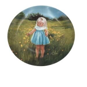Pemberton & Oakes "Meadow Magic" Collector Plate by Donald Zolan